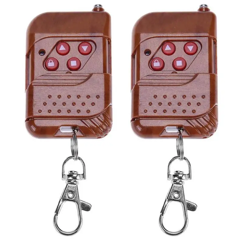

315MHz/433MHz RF Wireless Remote Control Fixed Code Key Remote Control Universal for Electric Door Gate Alarm System