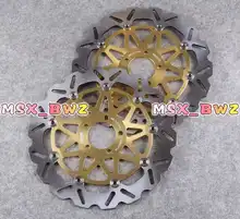 Front Brake Disc Rotors For Suzuki GS 400 GS E 500 GSF BANDIT 250 400 GSX 1200 Motorcycle Brake Disks!