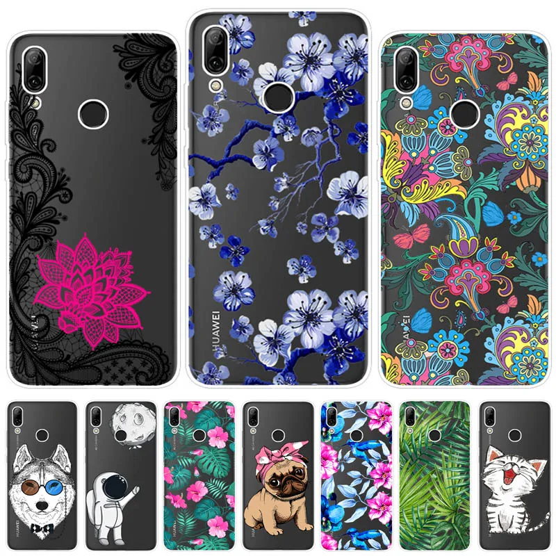 

Cases For Huawei P Smart 2019 Case Cover 6.21 Inch Silicone Colorful Printing Phone Back Cover Fundas For Huawei P Smart 2019