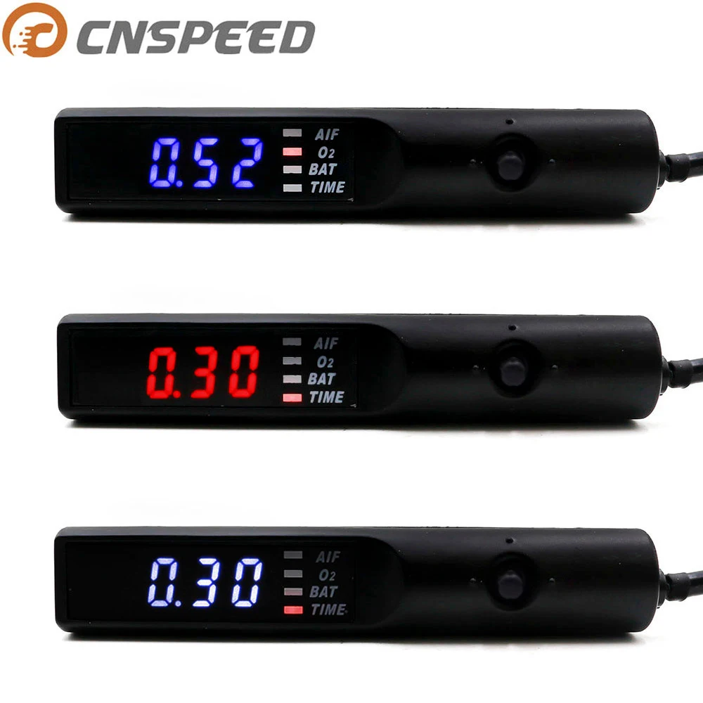 Универсальный автомобильный турбо таймер CNSPEED красный/синий/белый светодиодный