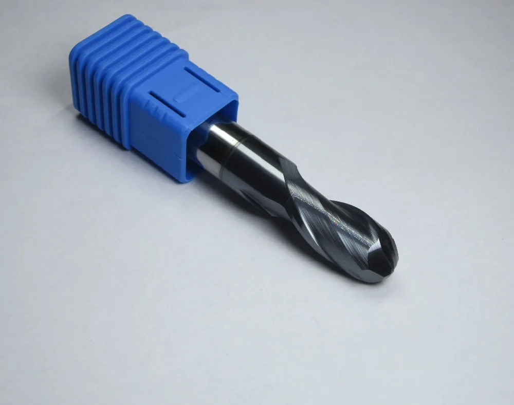 

WHOLESALE 3PCS radius 8.0 HRC45 R8.0 2 flutes Tungsten Carbide Ball Nose End Mill milling R8 CAB2-8.0R*16 KVS 45HRC