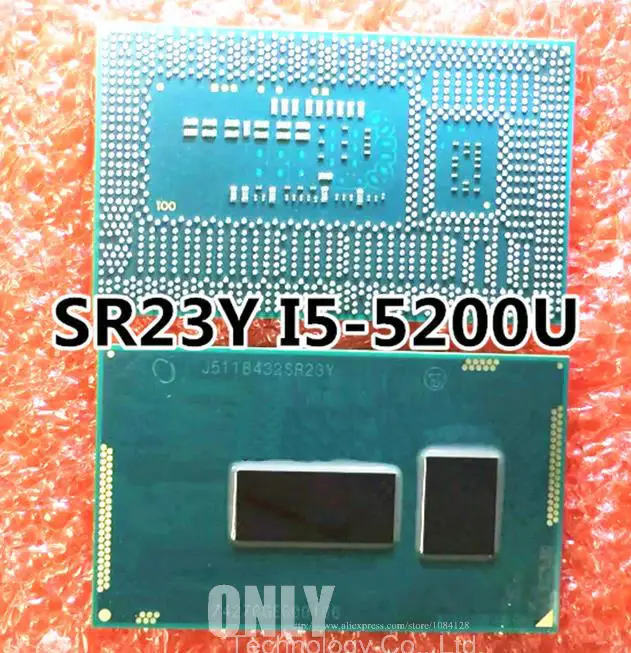 Абсолютно и процессор i5-5200U SR23Y I5 5200U SR23Y BGA cpu чипы с шариками