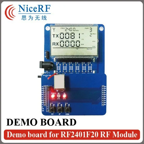 Demo board for RF2401F20 RF Module