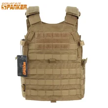 EXCELLENT ELITE SPANKER Outdoor Molle Hunting Vests Military Camouflage Tactical Vest Outdoor Jungle CS Equipment For Men's Vest excellent elite spanker outdoor tactical molle nylon hydration bag hunting camouflage waterproof bags military army combat bag
