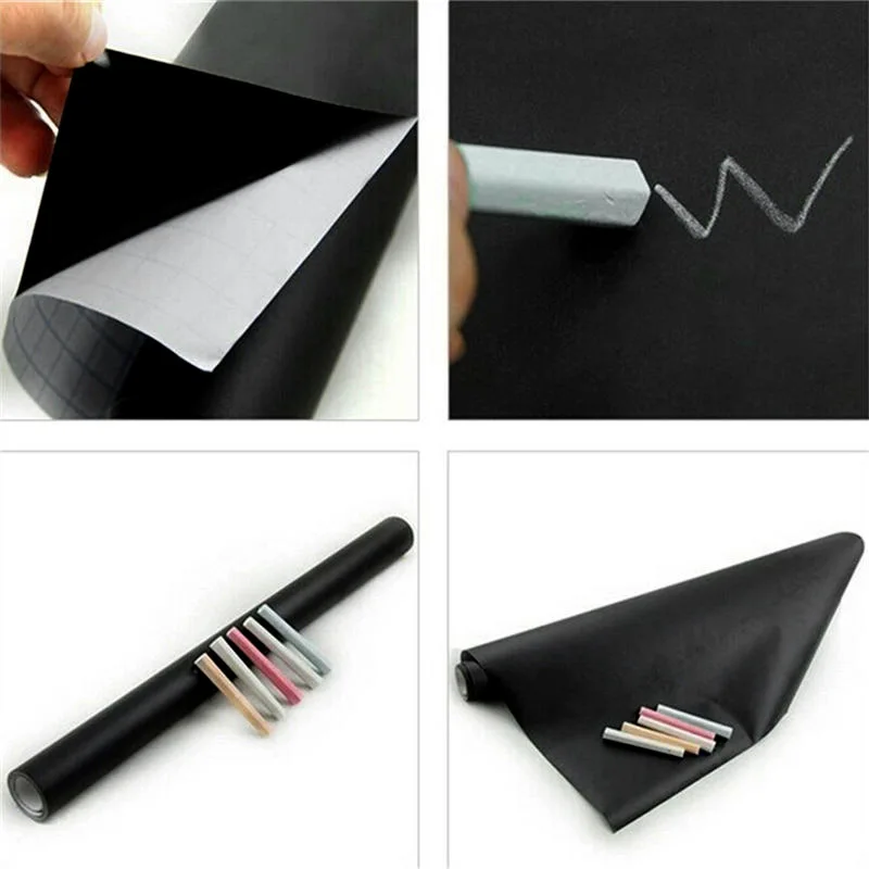 45*200CM Blackboard Stickers Self Adhesive Chalk Board Paper Removable