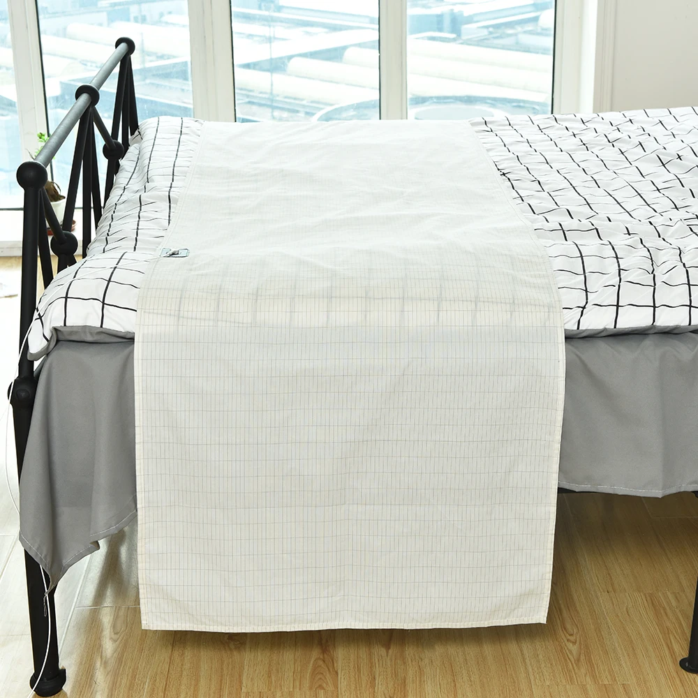 

EarthHalf Sheet-Silver Antimicrobial Conductive Fabric Grounded sheet For Health & EMF Protection