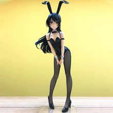 HEYZO 25-40 centímetros Anime Malandro Não Sonho de Menina de Coelho Senpai Sakurajima Mai Sexy girl Anime PVC anime figura Presentes de Natal