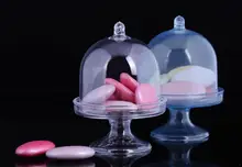 Wedding Party Tray Candy clear Boxes Children birthday Favor Creative Plastic Transparent Sweet box festive event decorations