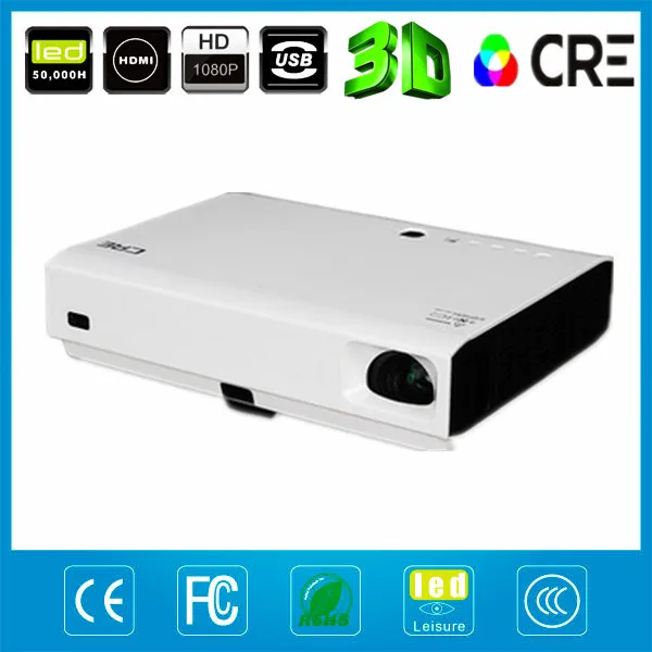 NEW products LED font b LASER b font portable projetor 1280x800 native 720p Shutter 3D proyector