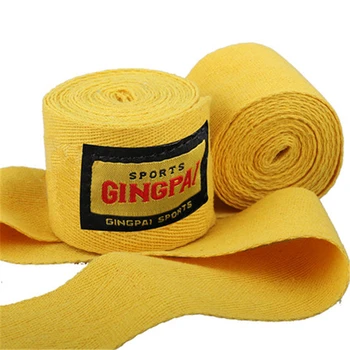 

Hot sale 5cm width training fighting muay thai MMA boxing bandage hand wraps 2.5 meters length 2pcs kickboxing Gloves Wraps