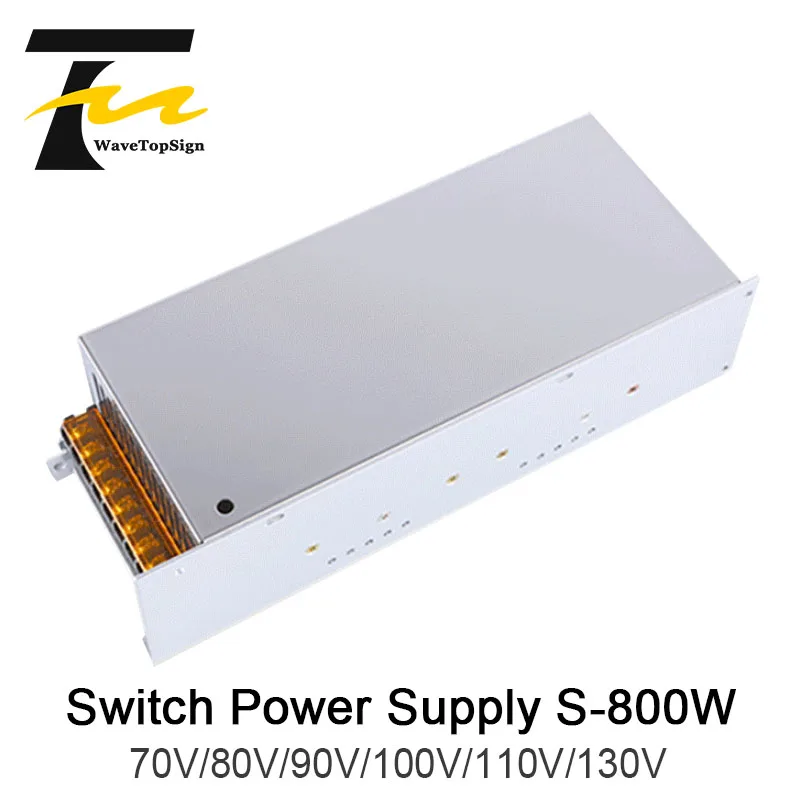 Regulada de Tensão Ajustável de Alta Interruptor de Saída Fonte de Alimentação Wavetopsign S 800w dc Potência da Vcc 90 80 70 v v v 100 v 110 v Entrada Ac220v
