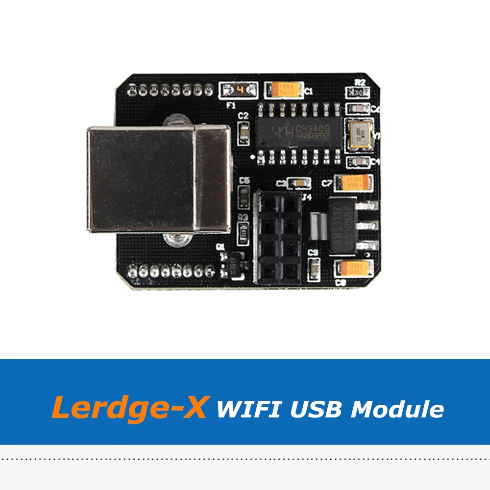 1 шт. Lerdge 3d принтер части wifi USB модуль расширения для онлайн печати для Lerdge-X Lerdge-K 3D печать материнская плата