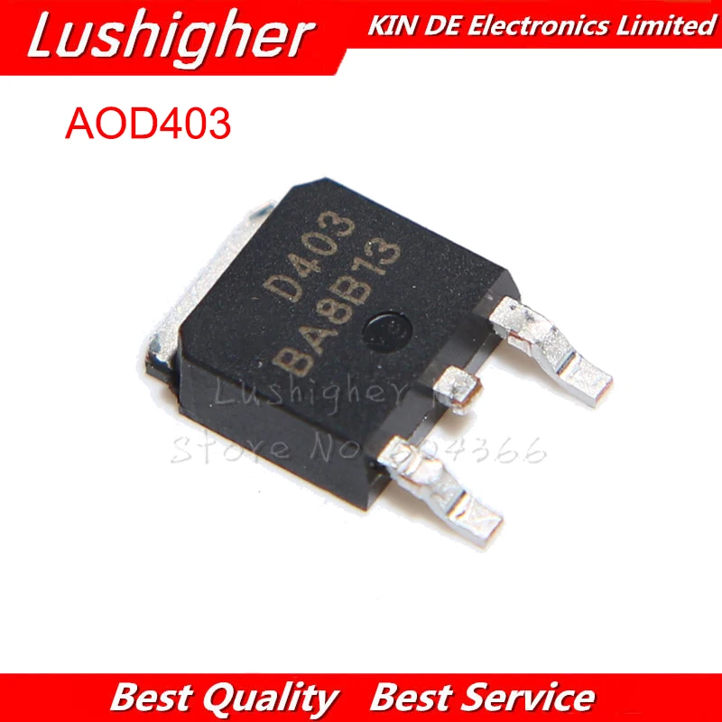 10 шт. AOD403 TO 252 D403 TO252 30V 85A P канал MOSFET|mosfet p|mosfet p channelmosfet to252 |