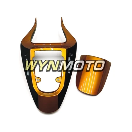 Выполните обтекатели комплект для GSXR600 750 00-03 2000 2001 2002 2003 K1 впрыск АБС пластмасса золотистый и черный комплект Обтекатели на кузов Панель