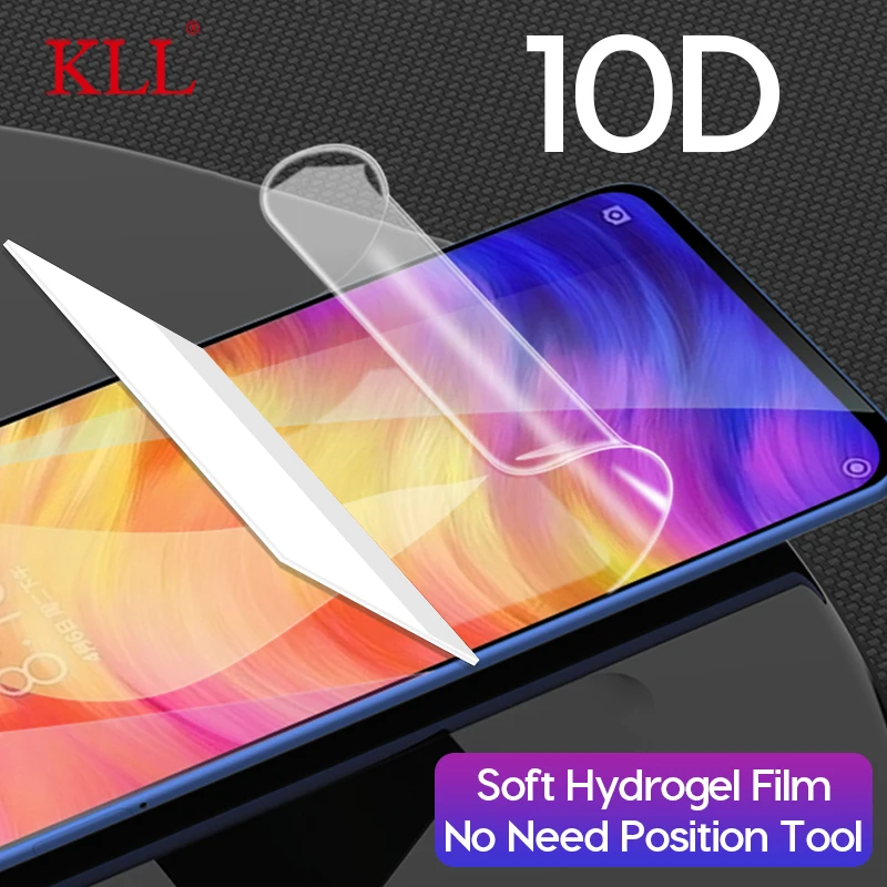 

10D Full Cover Soft Hydrogel Film for Redmi K20 Pro Note 7 6 5 Pro Screen Protector for Redmi 7 7A 6 6A 6 Pro S2 Protector Film