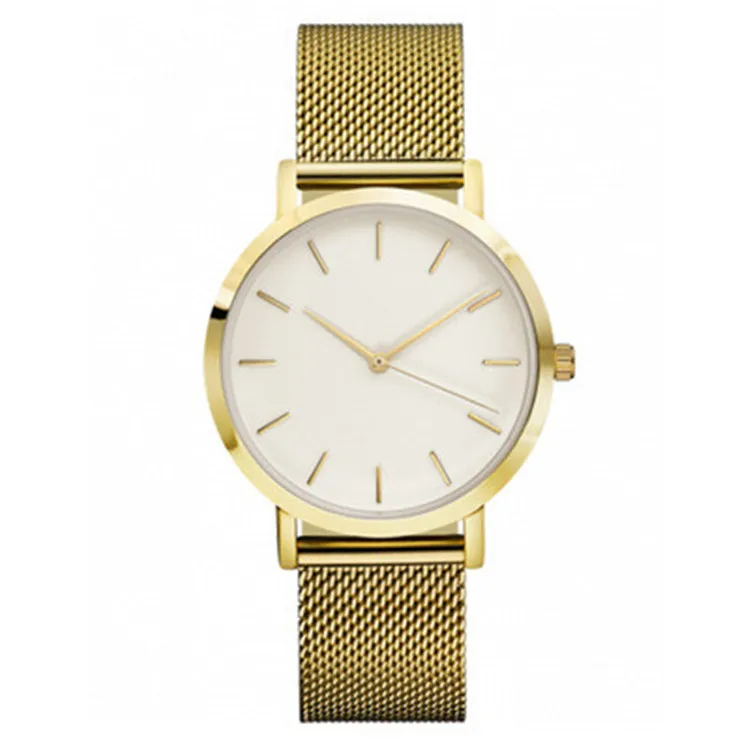 

2019 New ROSEFIELD Famous Brand Casual Quartz Watch Women Metal Mesh Stainless Steel Dress Watches Relogio Feminino Clock Rated