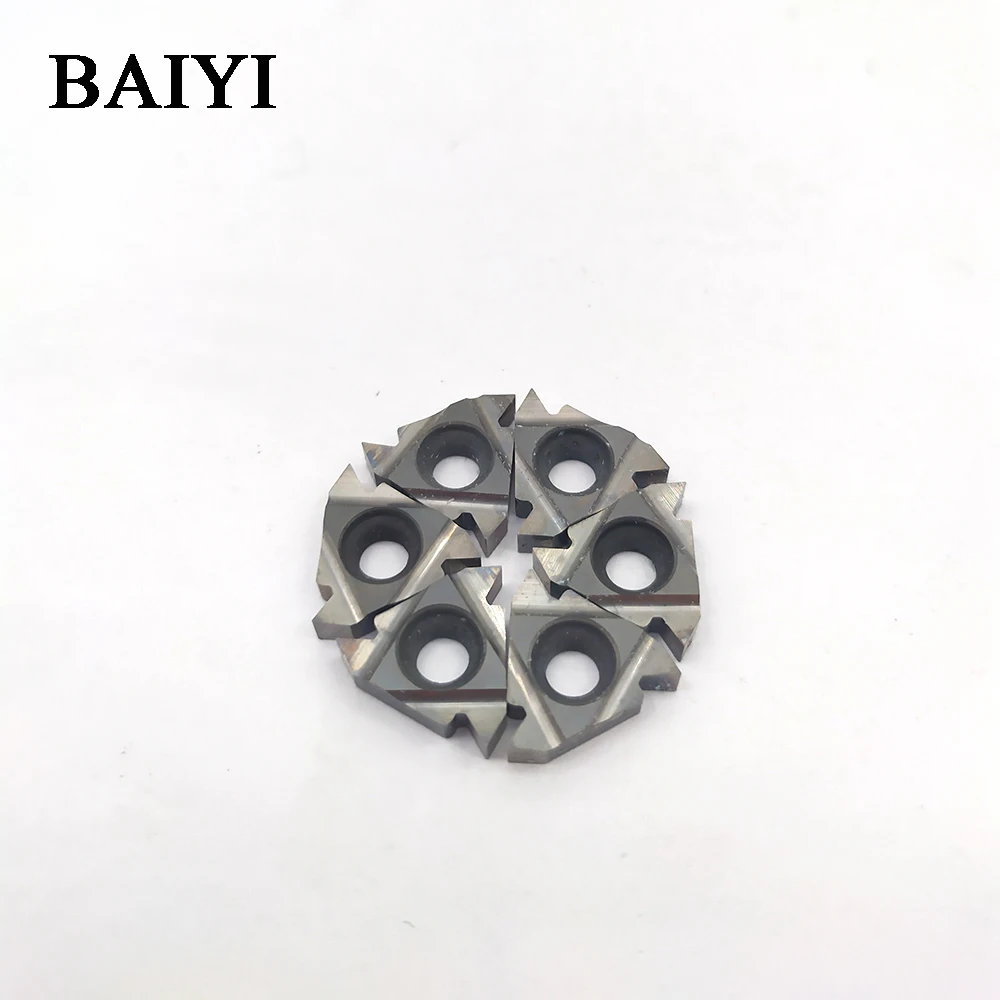 10pcs High quality 16ER AG60 SMK01 Threading Blade CNC Carbide Insert For Stainless Steel