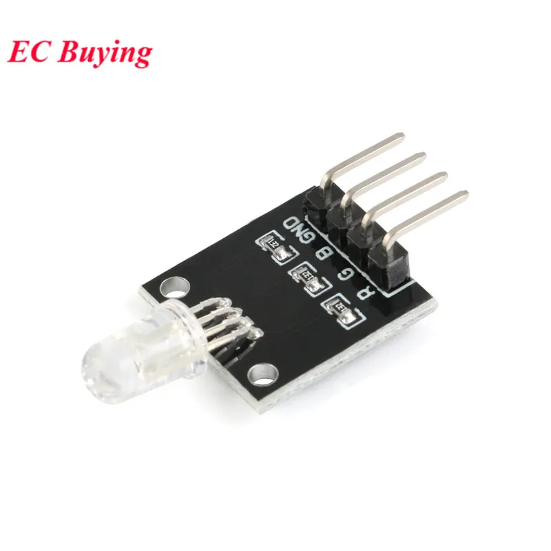 Умная электроника 4 контактный модуль KEYES RGB 3 цвета светодиодный датчик для Arduino DIY