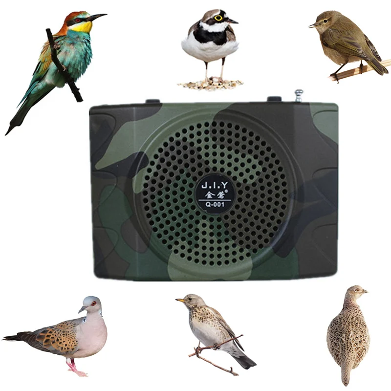 

Outdoor Hunting Decoy 800 Bird sound Player Built in Battery hunting accessories Bird caller speaker hunting electronic decoy