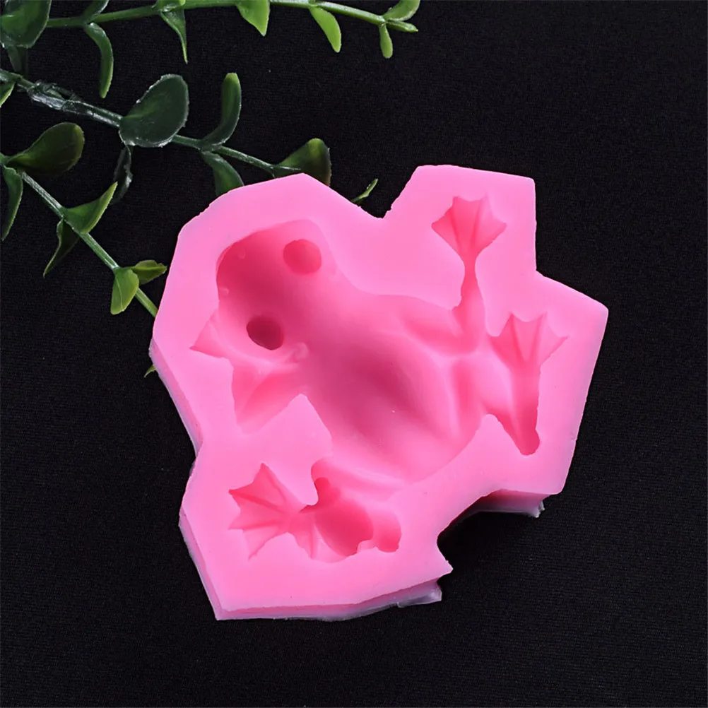 1 шт. лягушка форма для торта карамели fondant силиконовые формы выпечки инструменты
