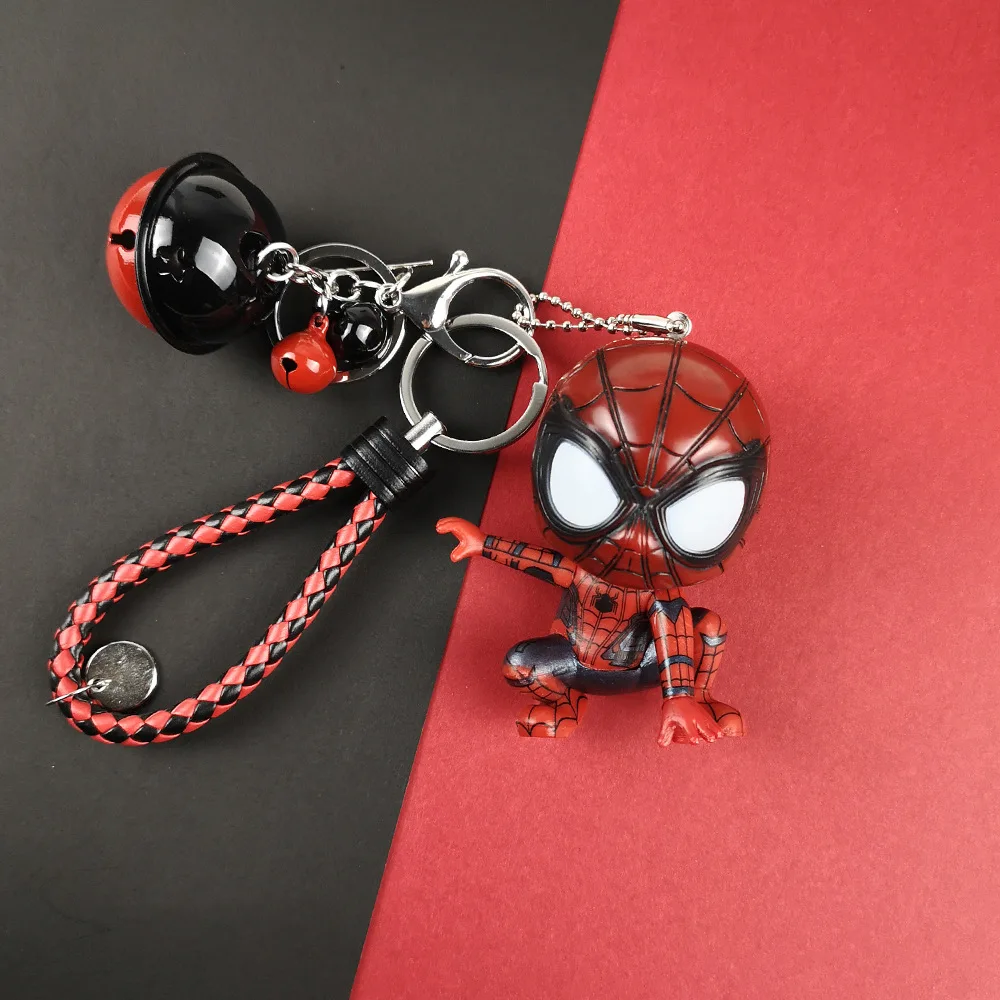 

2019 New Fashionable Movie Spider Man Keychain Hero Homecoming Car Key Ring Pendant Spiderman Keychains Toys Women Men Jewelry