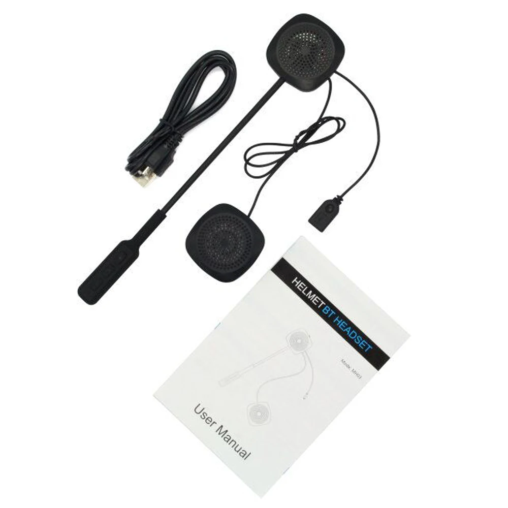 Беспроводной MH03 Bluetooth шлем гарнитуры Bluetooth мотоциклетный шлем наушники гарнитура для gps MP3 плеер смартфонов