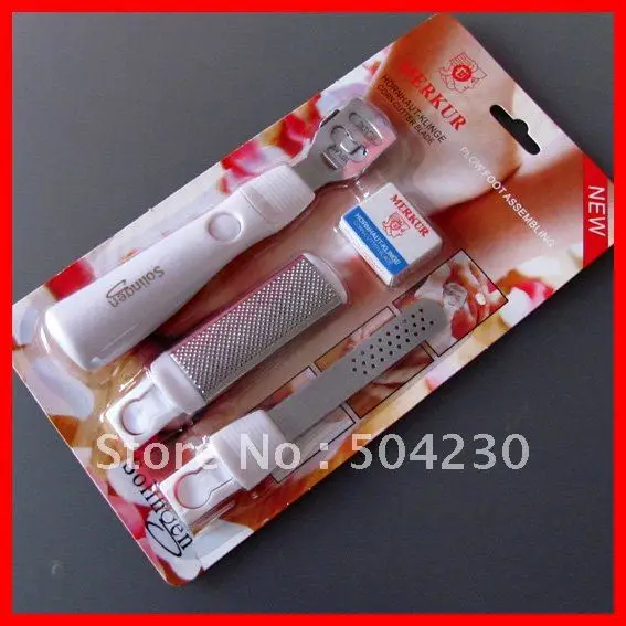 3in1 Foot Calluses Remover & Rasp File Callus Corn Cuticle Cutter