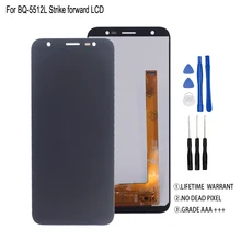 Original For BQ-5512L STRIKE FORWARD LCD Display Touch Screen Digitizer Assembly For BQ 5512L STRIKE FORWARD Display Screen LCD Original For BQ-5512L STRIKE FORWARD LCD Display Touch Screen Digitizer Assembly For BQ 5512L STRIKE FORWARD Display Screen LCD
