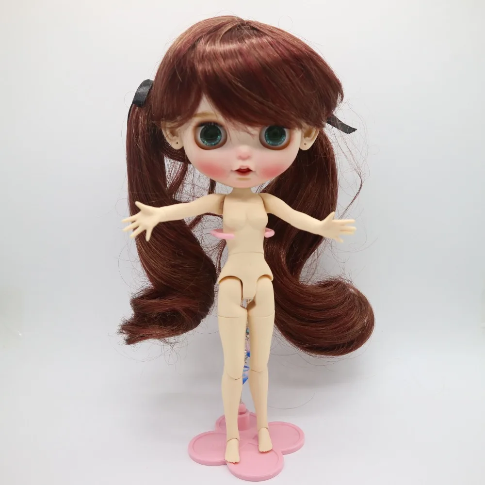 Кукла на заказ, сделай сам, Обнаженная кукла blyth, шарнир, тело, без волос, для девочек, 20180327, милая кукла(не включает в себя одежду