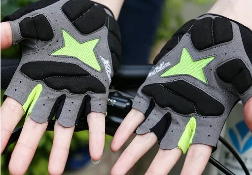 BATFOX, летние велосипедные перчатки, половина пальца, 3 цвета, нейлон, MTB, велосипедные Перчатки для фитнеса, дышащие, анти-шоковые, спортивные, велосипедные перчатки