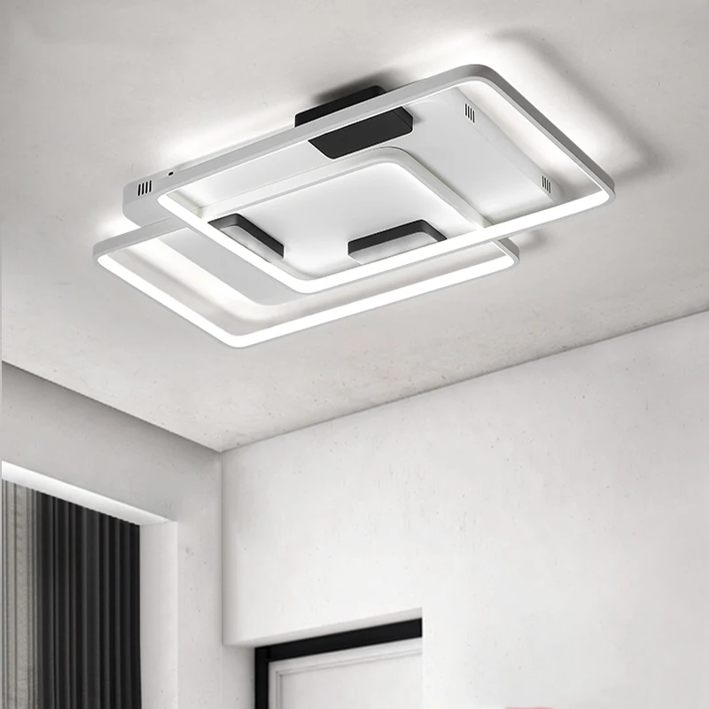 

Ceiling Lights led lamp with Remote Control Rectangle Surface mounted Ceiling Lamp for Bedroom Living room lamparas de techo