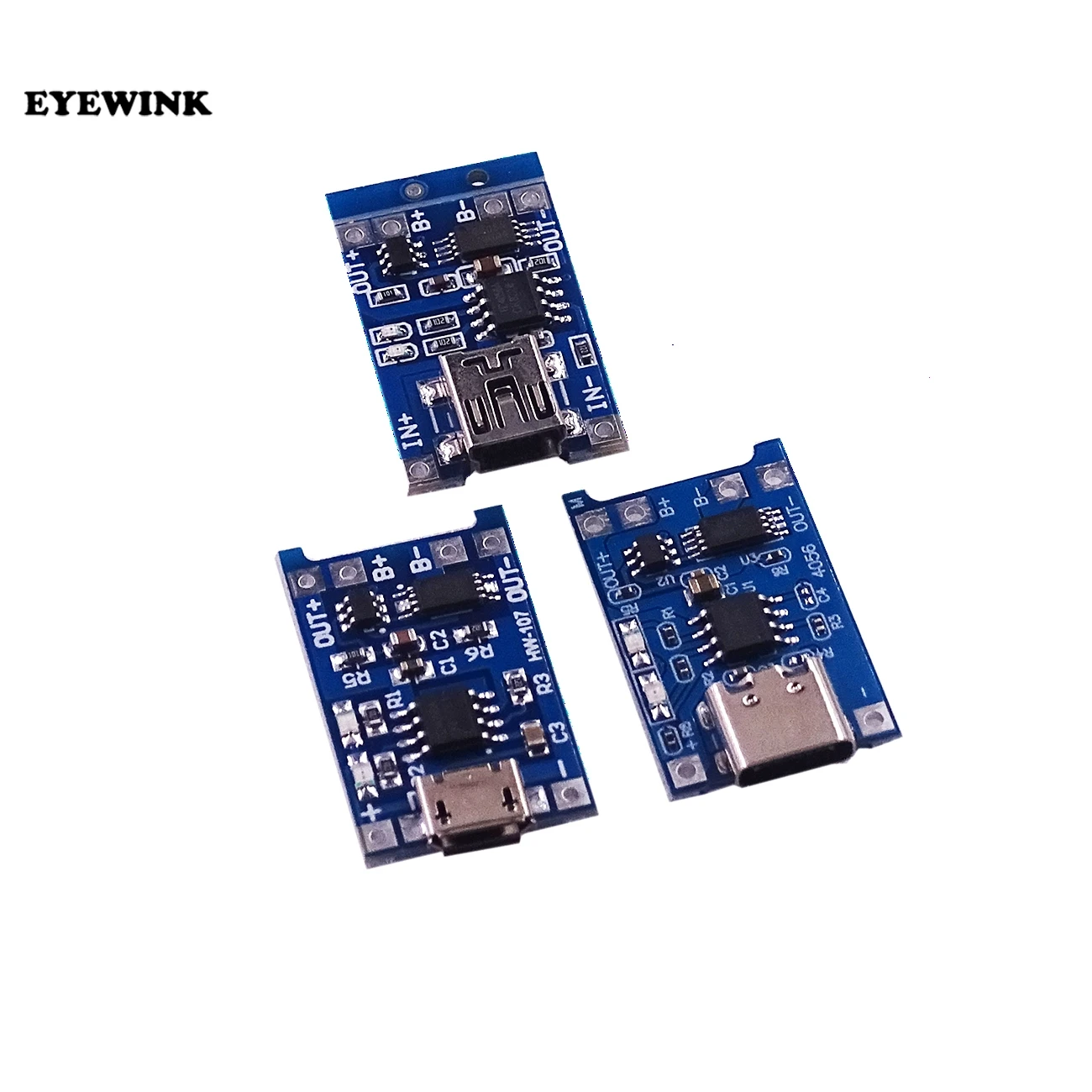 10 шт./компл. TP4056 TC4056 Type c/Micro/Mini USB 5 в 1 а 18650 модуль зарядного устройства литиевой