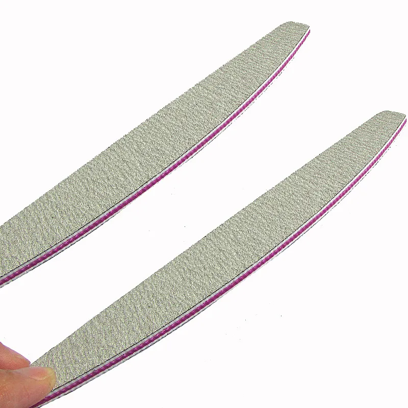 

100/180 Grit Coarse Nail Art Sanding Files Boat Sandpaper Nail File Buffing Curve Manicure Tools Set,easy home use.