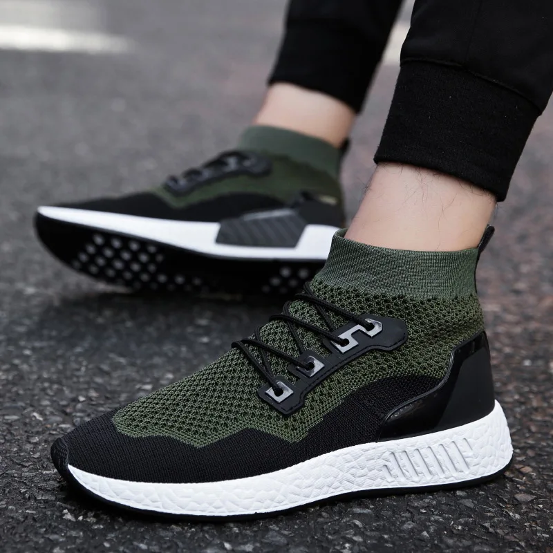 

Men Sneakers Male Flats Slip On Loafers Breathable Men Casual Shoes Brand Men Shoes