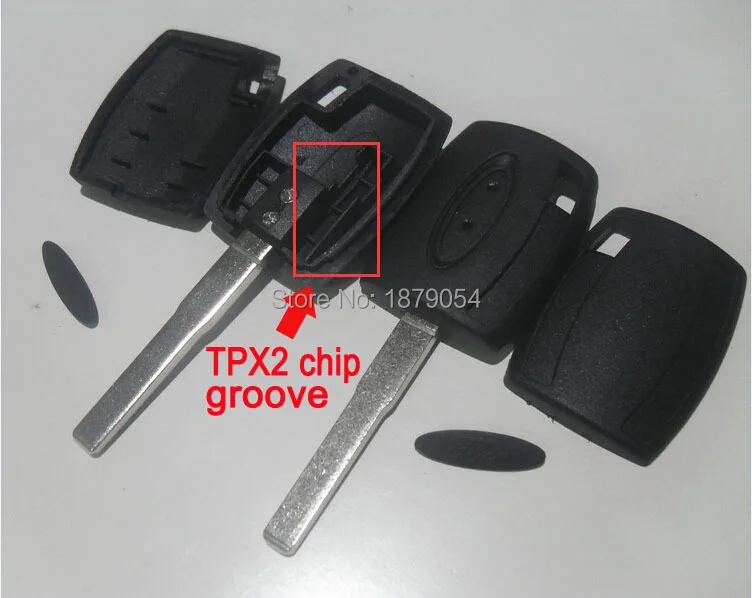 Ford Focus Transpoder key shell Logo can remove (3)1.JPG