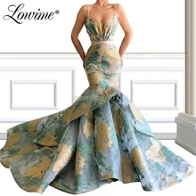 Роскошное Русалка винтажные вечерние платья кутюр пышные знаменитостей Длинные платья для вечеринки выпускное платье халат De Soiree