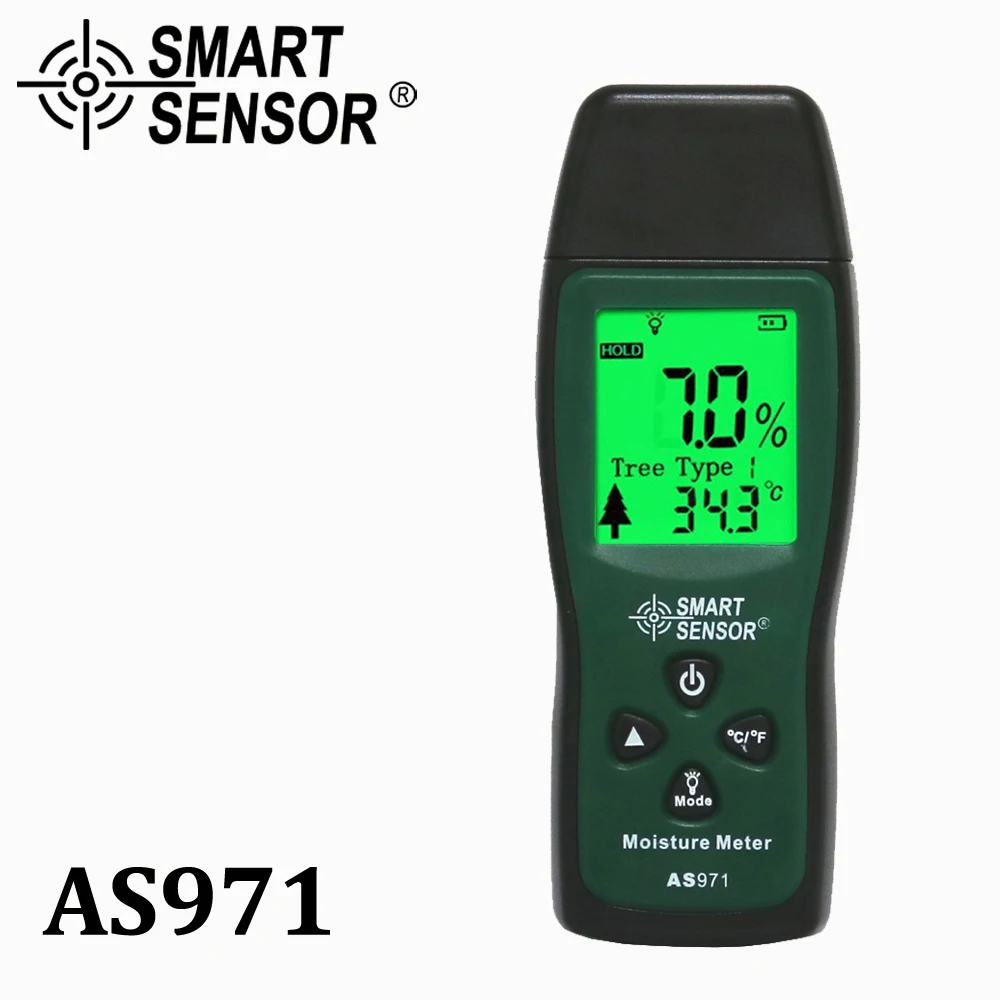 Wood Moisture Meter , Humidity Tester Timber Damp Detector paper digital Moisture Meter Test