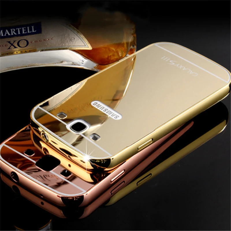 

For Samsung Galaaxy S3 S4 S5 S6 S7 edge S8 Plus Cases Note 3 4 5 J5 J7 2016 Grand Duos i9082 G7106 Mirror Acrylic Back Cover