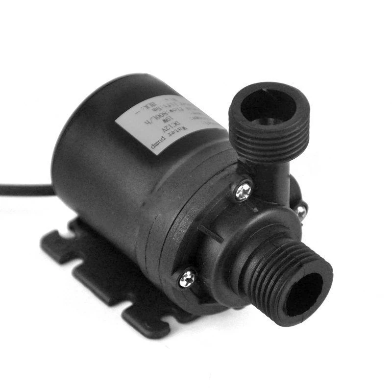 Waterproof DC 12V Mini Brushless Motor Water Pump 800L/H Ultra Quiet