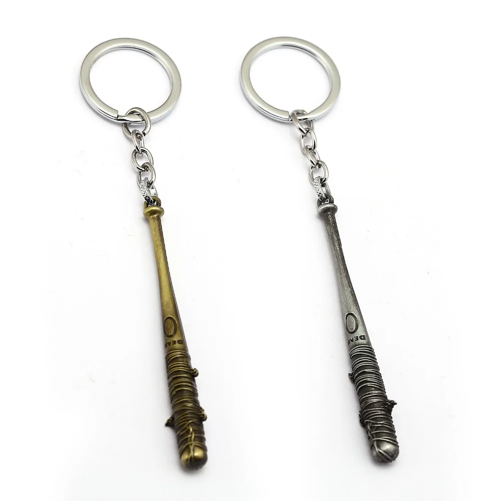 

The Walking Dead Keychain Negan's Bat LUCILLE Keyring Men Car Women Bag Key Chain Pendant Chaveiro Jewelry
