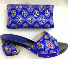 2016 frauen schuh und tasche zu passen set für hochzeit afrikanischen schuh und tasche zu passen set für frauen mit diamanten verziert 1308-L78