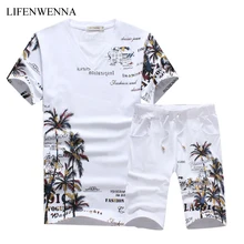 Lifenwenna New Fashion Summer Short Sets Men