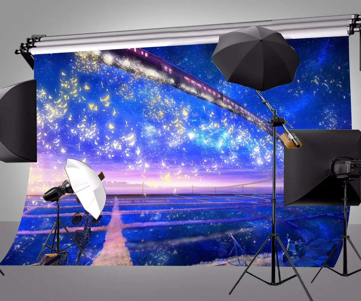 7x5ft креативный фон для фотосъемки с летящим поездом идеальный транспорт