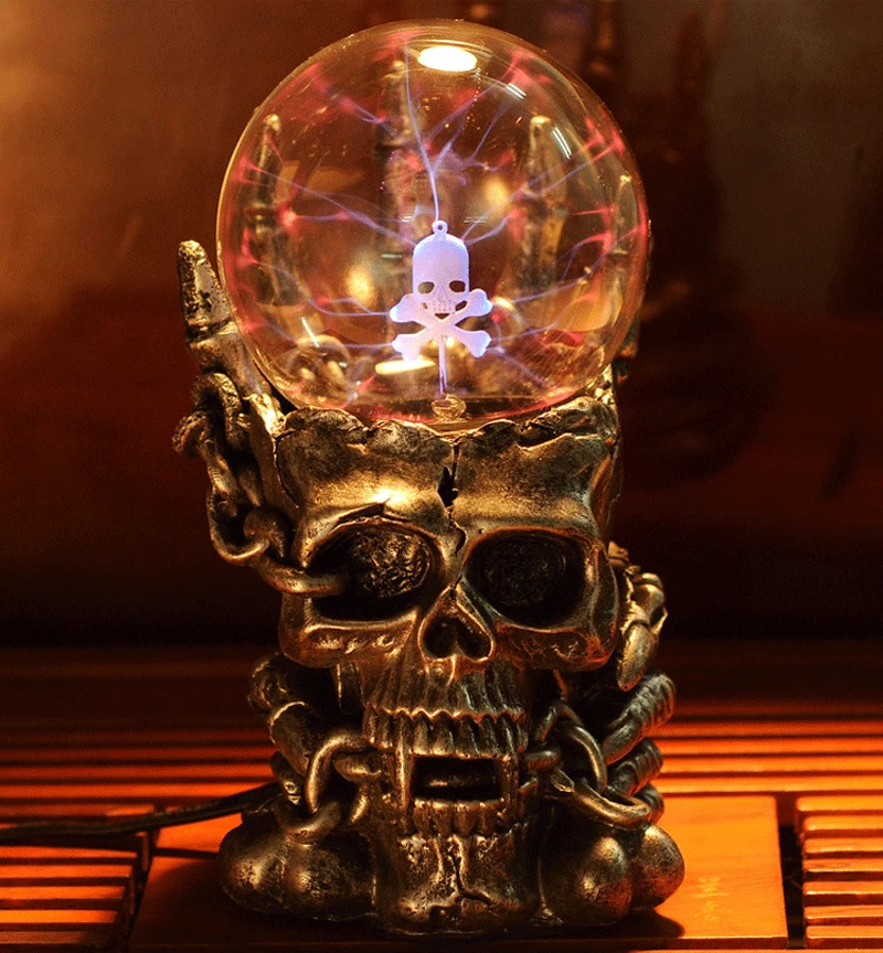 New Novelty Light Supernatural Photoelectric Light-emitting Luminous Magic Plasma Static Touch Magic Ball Electronic Magic Ball Gifts (2)