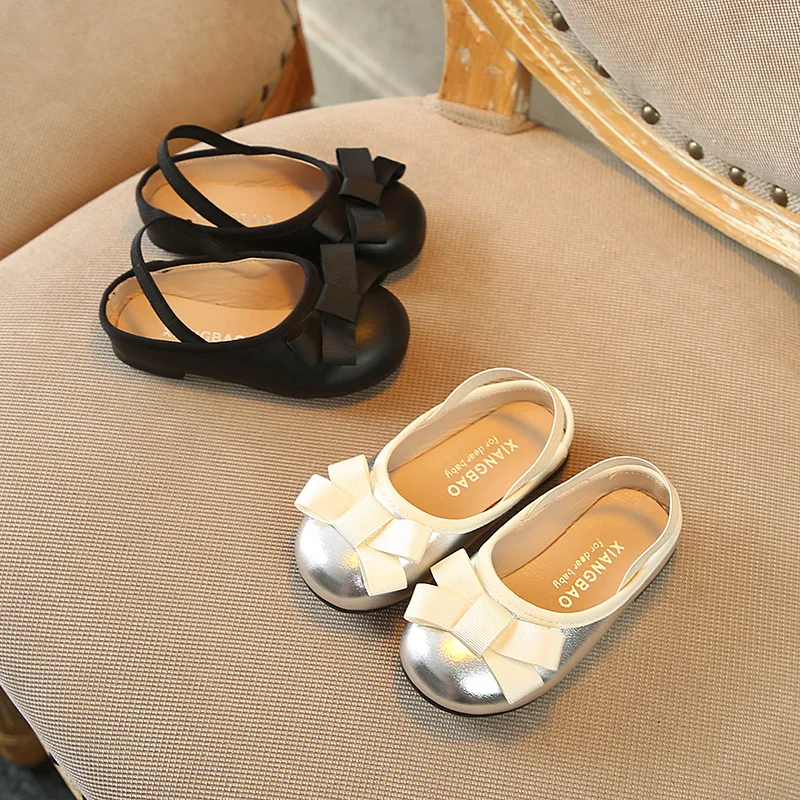 

2019 New Spring Princess Shoe Soft soles 1-3 Years Old Shoes Super soft and comfortable summer girl sandal bowknot home slippers