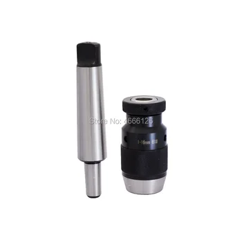 

1SET MORSE #2 #3 MT2 MT3 JT6 range 1-13mm 1-16mm chuck Self Tighten Keyless Drill Chuck for drilling machine Taper Drill Chuck