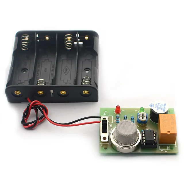 CIRMECH MQ-2 Gas Sensor Module Smoke Gas LPG Butane Hydrogen Gas Sensor Butane Methane Detector for Arduino DIY kit