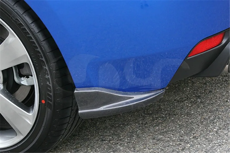 2008-2010 Subaru GRB STI Chargespeed Bottom Line Style Rear Bumper Spats Caps Corner Extension CF   (11)