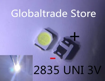 

500PCS UNI LED Backlight High Power LED 1W 3V 1210 3528 2835 Cool white LCD Backlight for TV TV Application MSL-628KSW