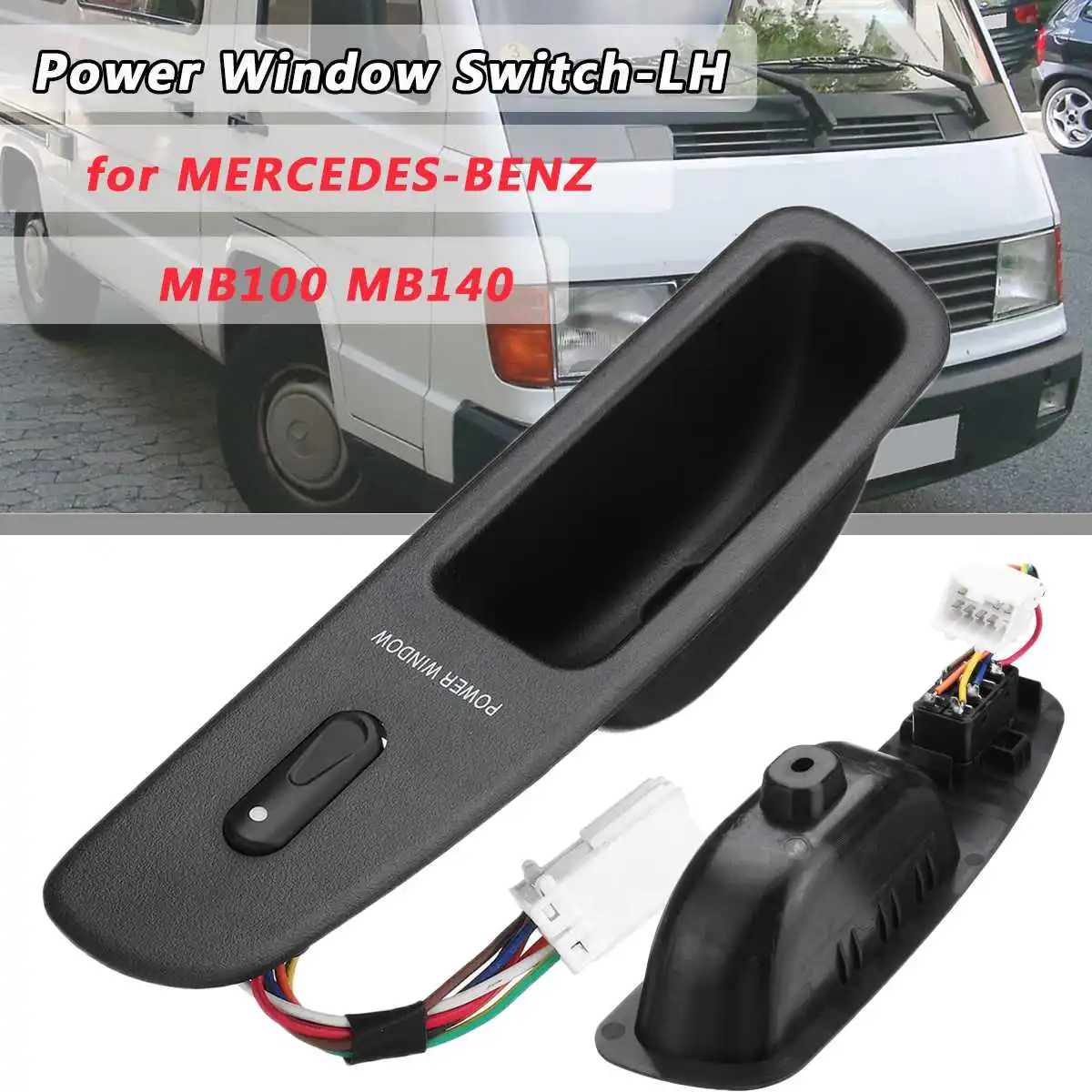 

12V Electric Power Window Switch Push Buttons for Mercedes for Benz MB VAN MB100 LH RH Auto Accessories